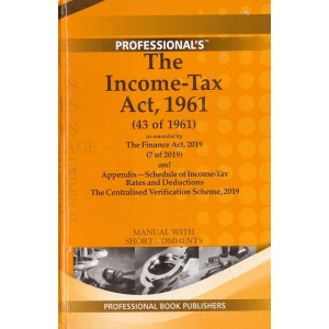 Professional's The Income Tax Act, 1961 [HB] Pocket Manual